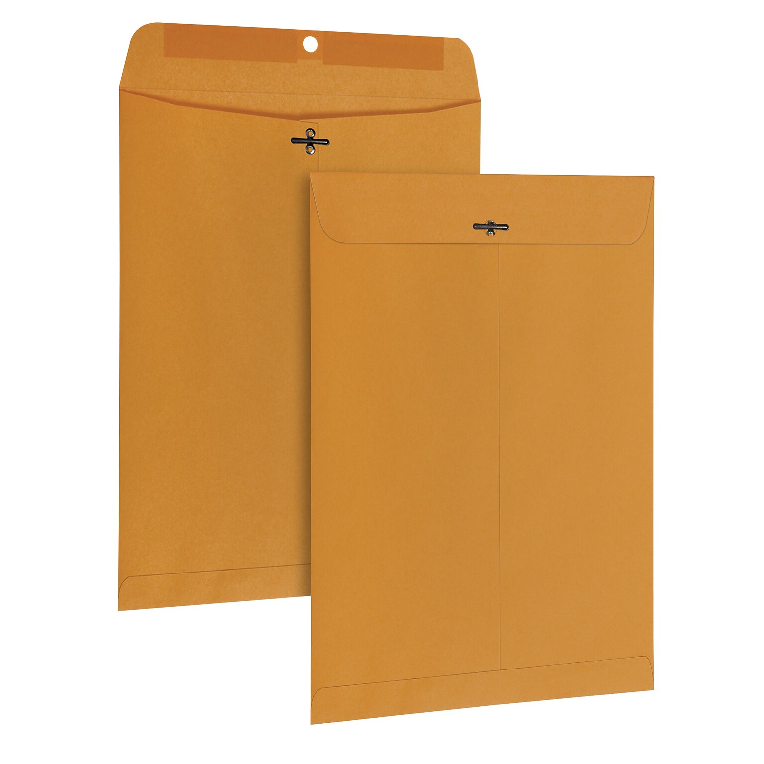 Quality Park Clasp & Moistenable Glue Catalog Envelopes, 9 x 12, Kraft, 100/Box (QUA37790)