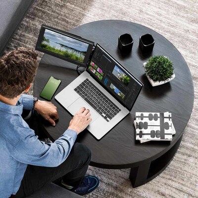 SideTrak Swivel Pro HD 13.3" 60 Hz Attachable Portable Monitor, Black (LTTL131)
