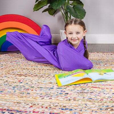 Bintiva Large Sensory Body Sock, Purple (BNVSENSOXLG)