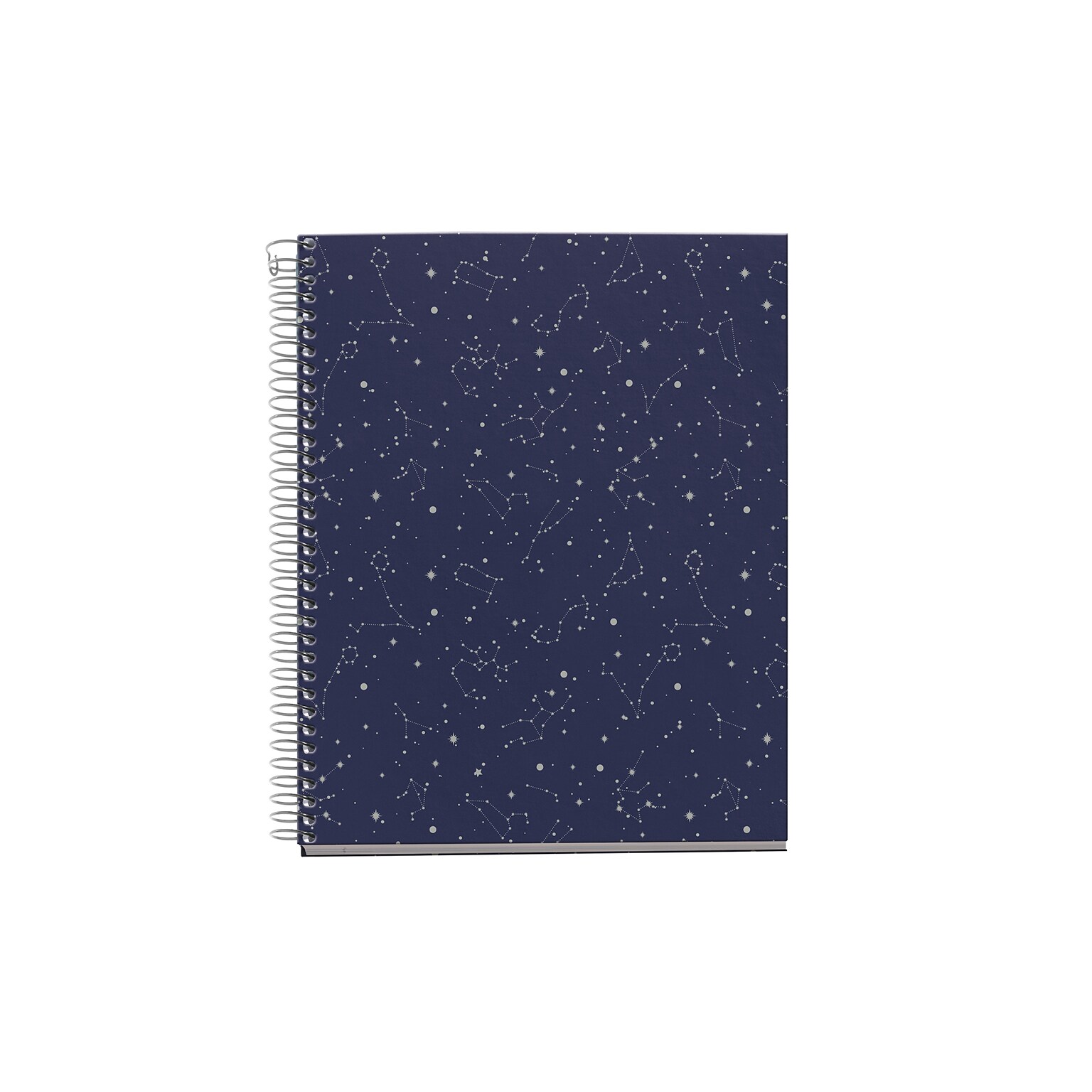 Miquelrius Cosmos 4-Subject Notebook, 5.8 x 8.3, 120 Sheets, College-Ruled, Blue/Gray, 5/Carton (49964CS)