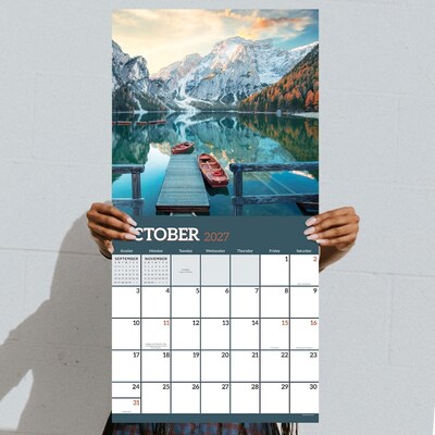 2027 TF Publishing Italy 12" x 12" Monthly Wall Calendar (27-1014)