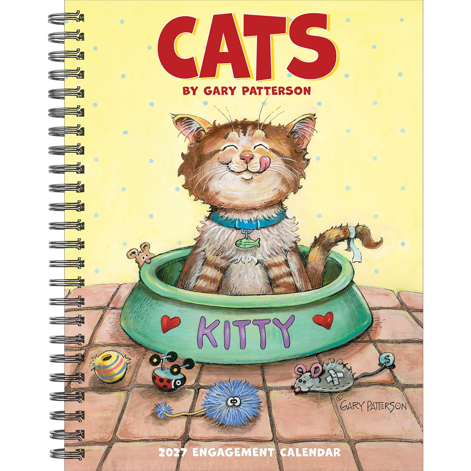 2027 Willow Creek Cats by Gary Patterson 6.5 x 8.5 Weekly & Monthly Desk Calendar (64368)
