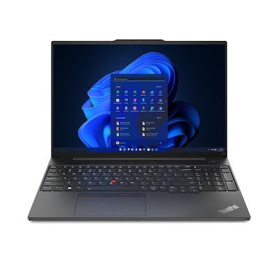 Lenovo ThinkPad E16 Gen 1 16 Laptop, AMD Ryzen 7 7730U, 40GB RAM, 1TB SSD, Windows 11 Pro (21JTS0BY