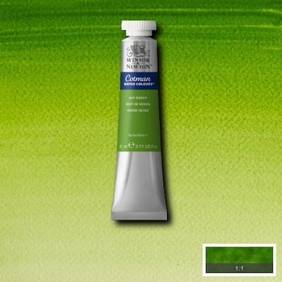 Winsor & Newton Watercolor Paint Tube, Sap Green (WNX0308599)