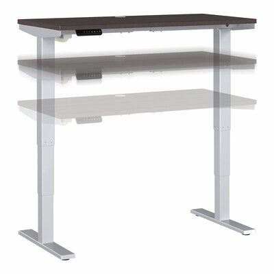 Bush Business Furniture Move 40 Series 28-48 Adjustable Standing Desk, Storm Gray/Cool Gray Meta