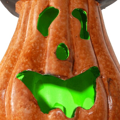National Tree Company 8" Lighted Jack-O-Lantern (PG11-76901)