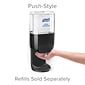 PURELL ES4 Manual Hand Sanitizer Dispenser, Graphite, Compatible with 1200 mL PURELL ES4 Hand Saniti