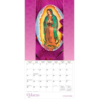 2027 BrownTrout La Virgen de Guadalupe 12" x 12" Monthly Wall Calendar (9798330711499)