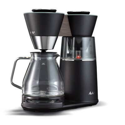 Melitta Vision Luxe 12-Cups Automatic Drip Coffee Maker, Matte Black (MCM002WULBK1)