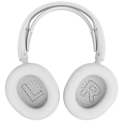 SteelSeries Arctis Nova 5P Wireless Noise Canceling Bluetooth Gaming Headset, USB-C, PlayStation Certified, White (61674)
