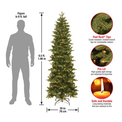 National Tree Company Prescott Artificial Christmas Trees PEPR4-307-65