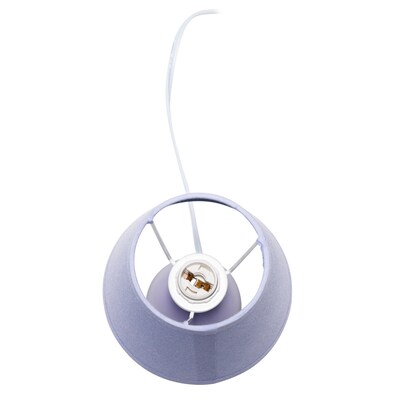 Simple Designs 9.45" LED Table Lamp, Purple (LT2009-PRP-LB)