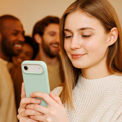 SaharaCase Venture Series MagSafe Compatible Phone Case for iPhone 17 Air, Shock Absorbing, Green Oasis (CP00946)