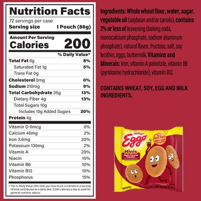 Eggo Bites Variety Box, 36/Box (700-00182)