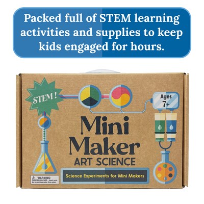 Carson Dellosa Education Mini Maker Kit: Art Science, Multicolored (CD-746013)