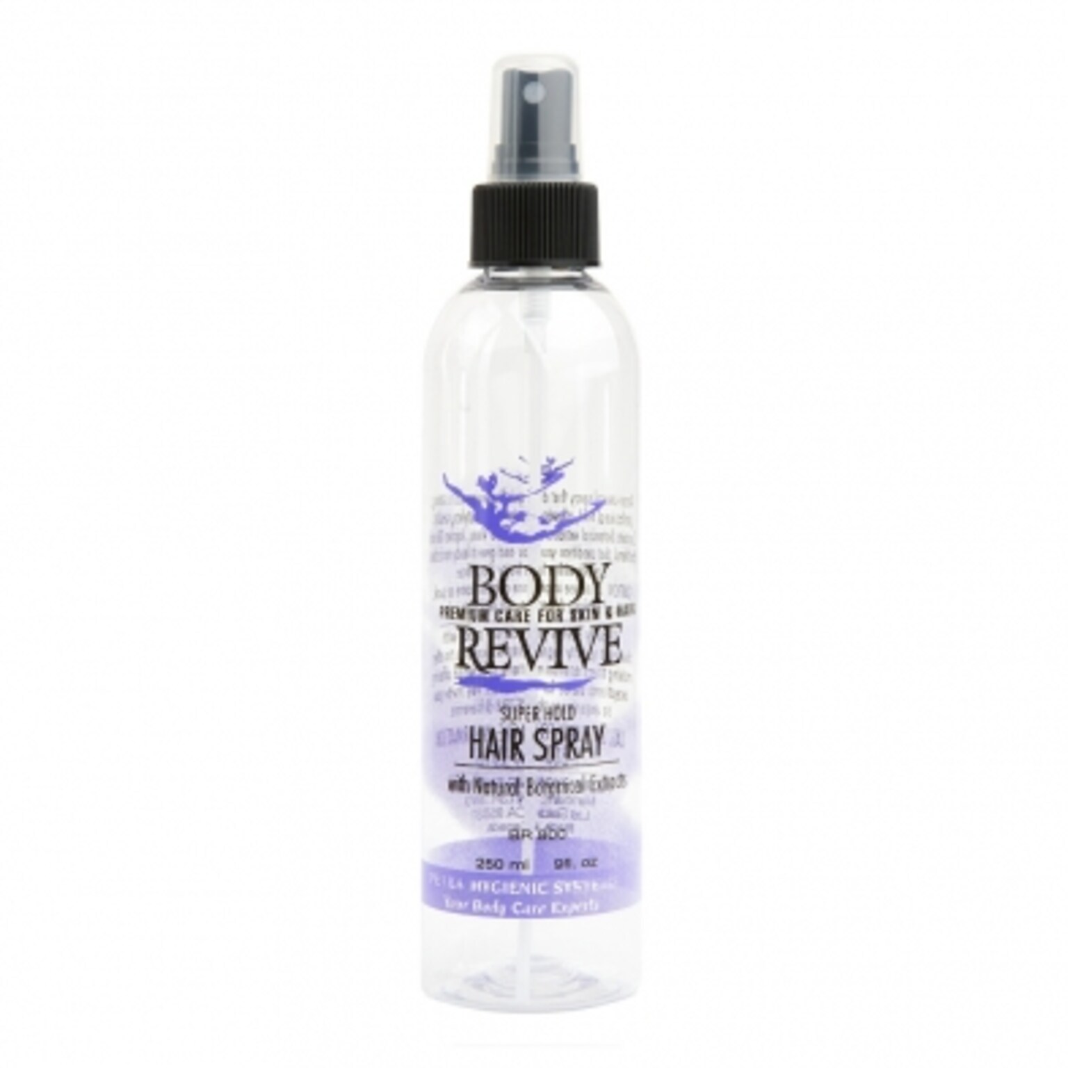 Petra Body Revive Hair Spray Screened Bottle, 8 oz. (PD100S-AH)