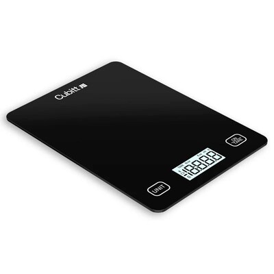 Cubitt Stainless Steel Smart Kitchen Scale, Obsidian Black (CTK-1)