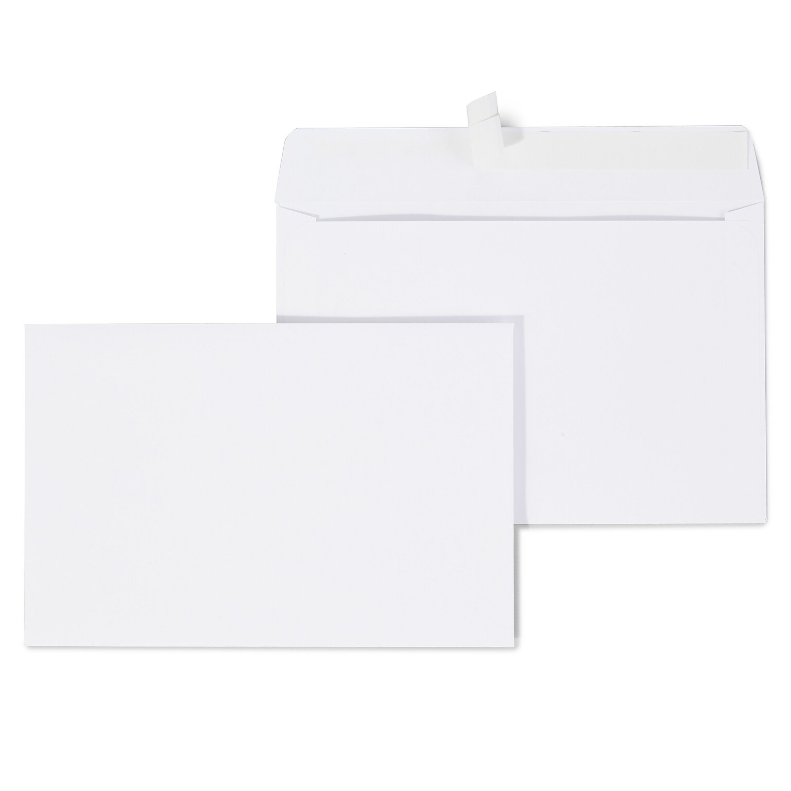 Staples EasyClose Booklet Envelopes, 6 x 9, White, 250/Box (SPL570225)