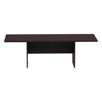 Alera Valencia Series Conference Table, Rectangular, 94.5" x 41.38" x 29.5", Espresso (ALEVA719642ES)