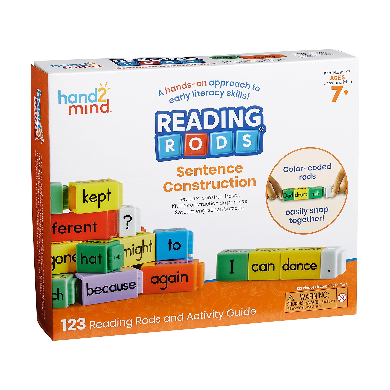 hand2mind Reading Rods Sentence Construction (95397)