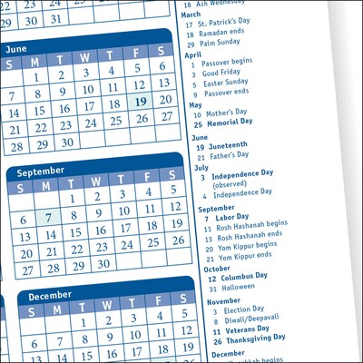 ComplyRight 2026 Time Off Request and Approval Calendar, 50 Forms/Pack (A0037)