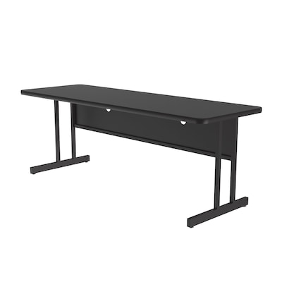 Correll Training Room Table, 60x24, Black Granite (CS2460TF-07)