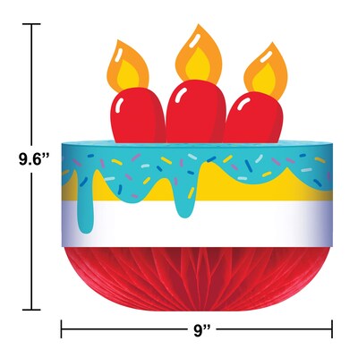 Creative Converting Bubbly Birthday Party Kit, Multicolored, Serves 8 (DTC9502E4A)