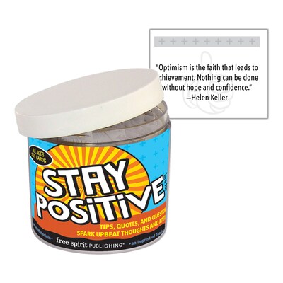 Free Spirit Publishing Stay Positive In a Jar, Multicolored (SEP141013)