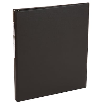 Avery 1/2 3-Ring Non-View Binders, Black (03201)