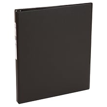 Avery 1/2 3-Ring Non-View Binders, Black (03201)