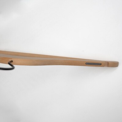 Nahanco Wood Clothes Hangers, Raw Wood, 100/Carton (21517WBBH)