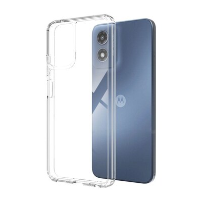 SaharaCase Venture Series Clear Hard Shell Case for Motorola G Power 5G (2024), Clear (CP00561)