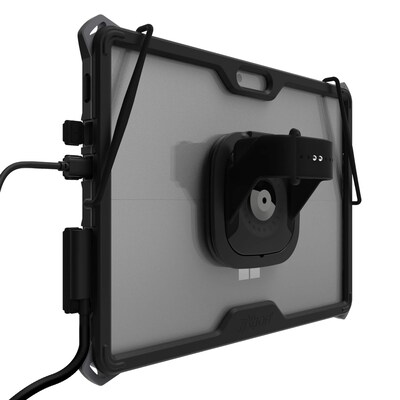 The Joy Factory aXtion Edge+ MP Silicone 13" Tablet Rugged Case for Microsoft Surface Pro 8, Black (CWM331MP)