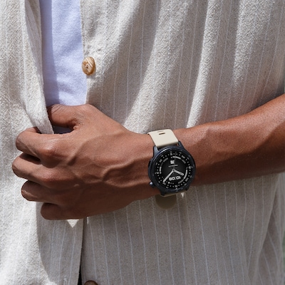 Cubitt AURA 2 Smart Watch, GPS, 36mm, Aluminum Case, Mocha, Silicone Band (CT-AURA2-9)