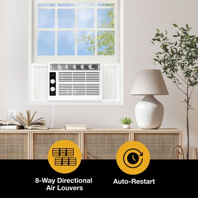 Whirlpool 115-Volt 5,000 BTU Window Air Conditioner, White (WHAW050EW)
