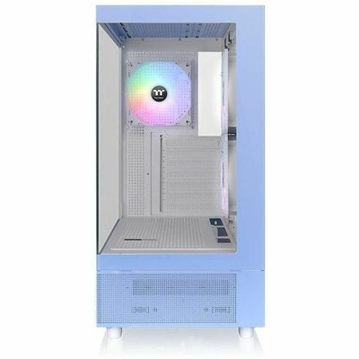 Thermaltake View 270 Plus TG ARGB ATX Mid-Tower Computer Case, Hydrangea Blue (CA-1Y7-00MFWN-01)