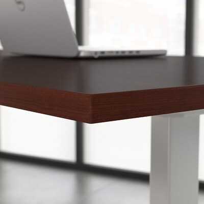 Bush Business Furniture Move 60 Series 27''-47'' Adjustable Standing Desk, Harvest Cherry (M6S4830CSSK)