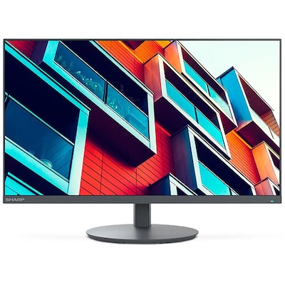 Sharp MultiSync 22 FHD VA 75Hz Desktop Monitor, Built-In Speaker, Height Adjustable, Black (DD-E224FL)