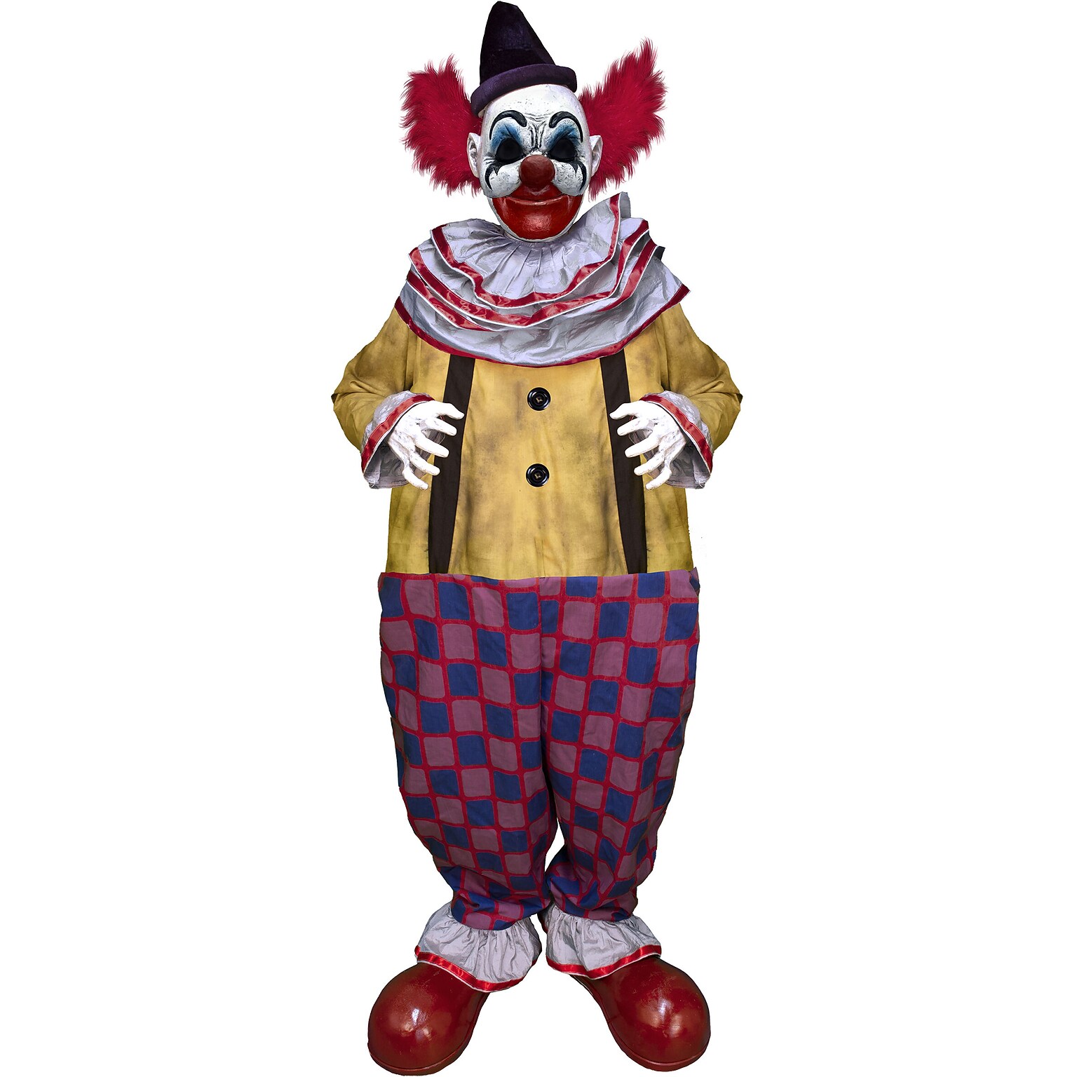 Haunted Hill Farm Motion-Activated Startling Arms Clown by Tekky (HHSTLCLOWN2FLSA)