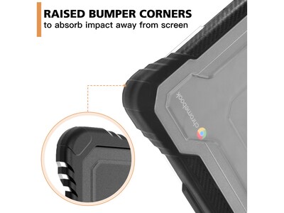 TechProtectus ShockProof 11.6" Laptop Case for Lenovo 500e/500w Gen 3 Chromebook, Shock-Absorbing, Black (TP-LN-500E3)