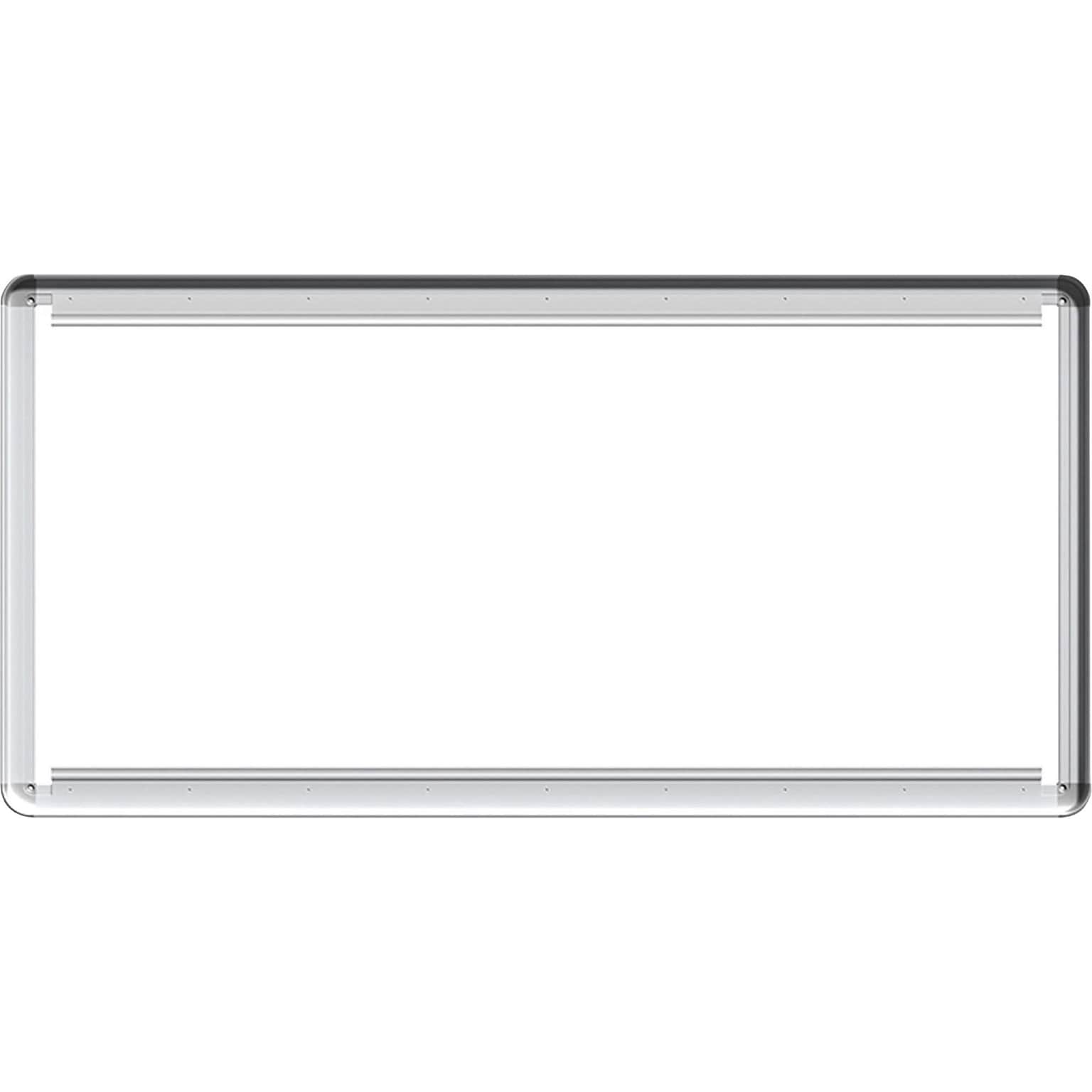 Lorell Mounting Frame for Whiteboard, 72 x 36, Silver (LLR18322)