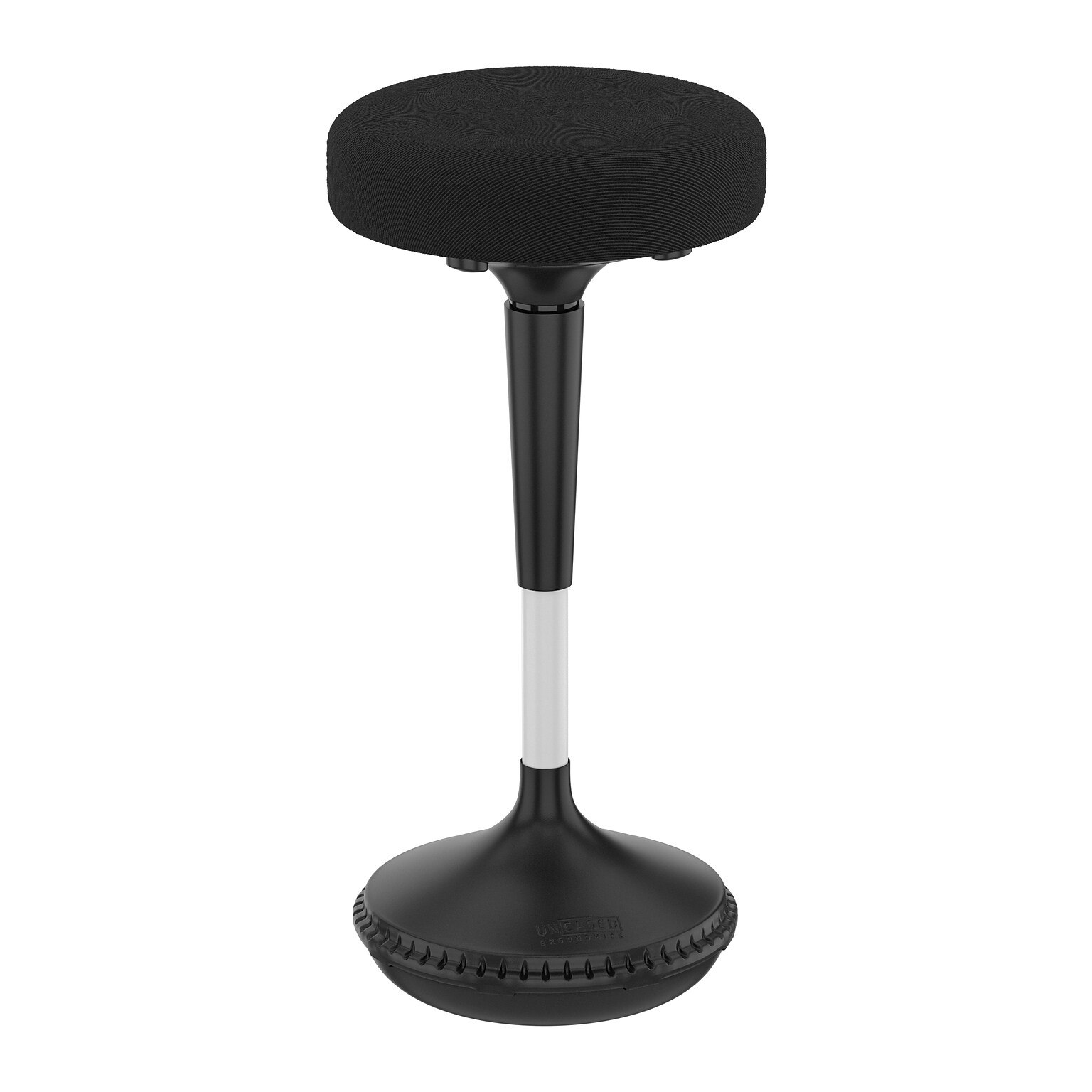 Uncaged Ergonomics Armless Wobble Active Office Stool, Black (WSB)