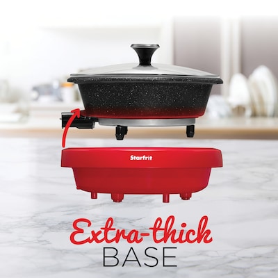 THE ROCK by Starfrit Dual-Sided 3.2 Qt. Thermal Pot, Red (024425-002-0000)
