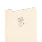 Smead SuperTab File Folders, Reinforced 1/3-Cut Tab, Letter Size, Manila, 100/Box (10395)