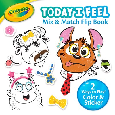 Crayola Today I Feel Animal Coloring Book (04-2774)