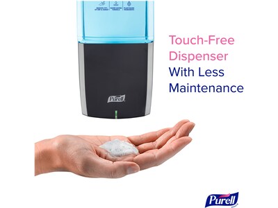 PURELL Healthy Soap ES10 Automatic Wall-Mounted Hand Soap Dispenser, Graphite (8334-E1)