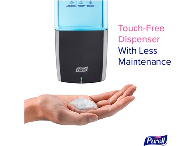 PURELL HEALTHY SOAP ES10 Automatic Wall Mounted Hand Soap Dispenser, Graphite (8334-E1)