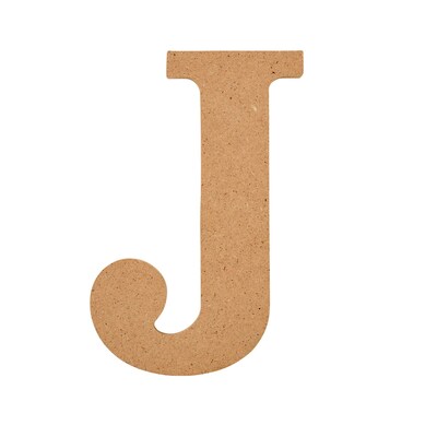 Plaid MDF Letters, 5, Brown Oxide, 12/Pack (PDE63563-12)