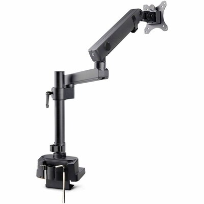 StarTech Adjustable Monitor Mounting Arm, Up to 40, Black (ARMPIVOT2)