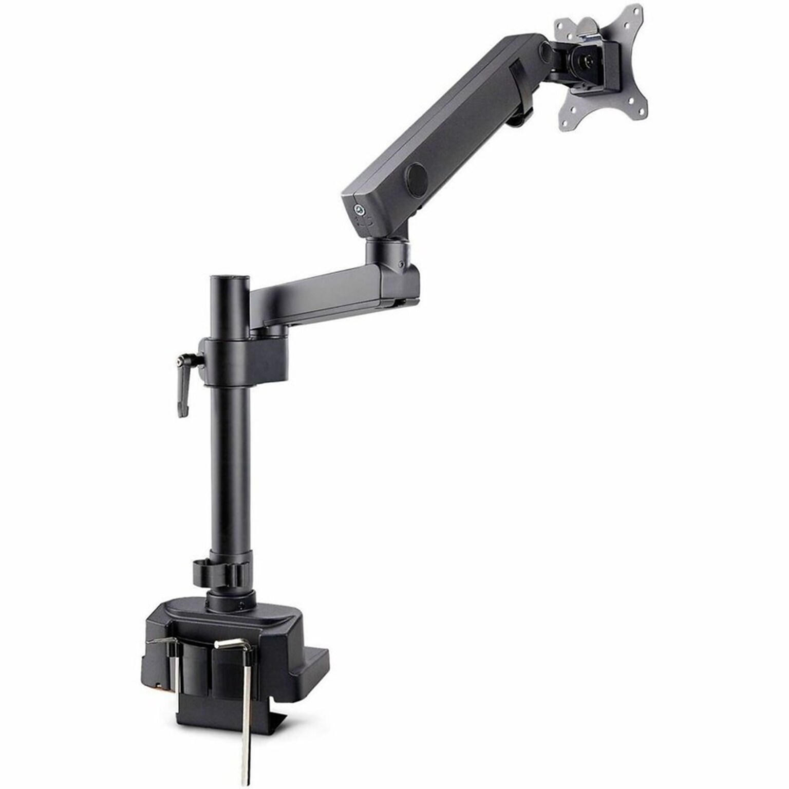 StarTech Adjustable Monitor Mounting Arm, Up to 40, Black (ARMPIVOT2)